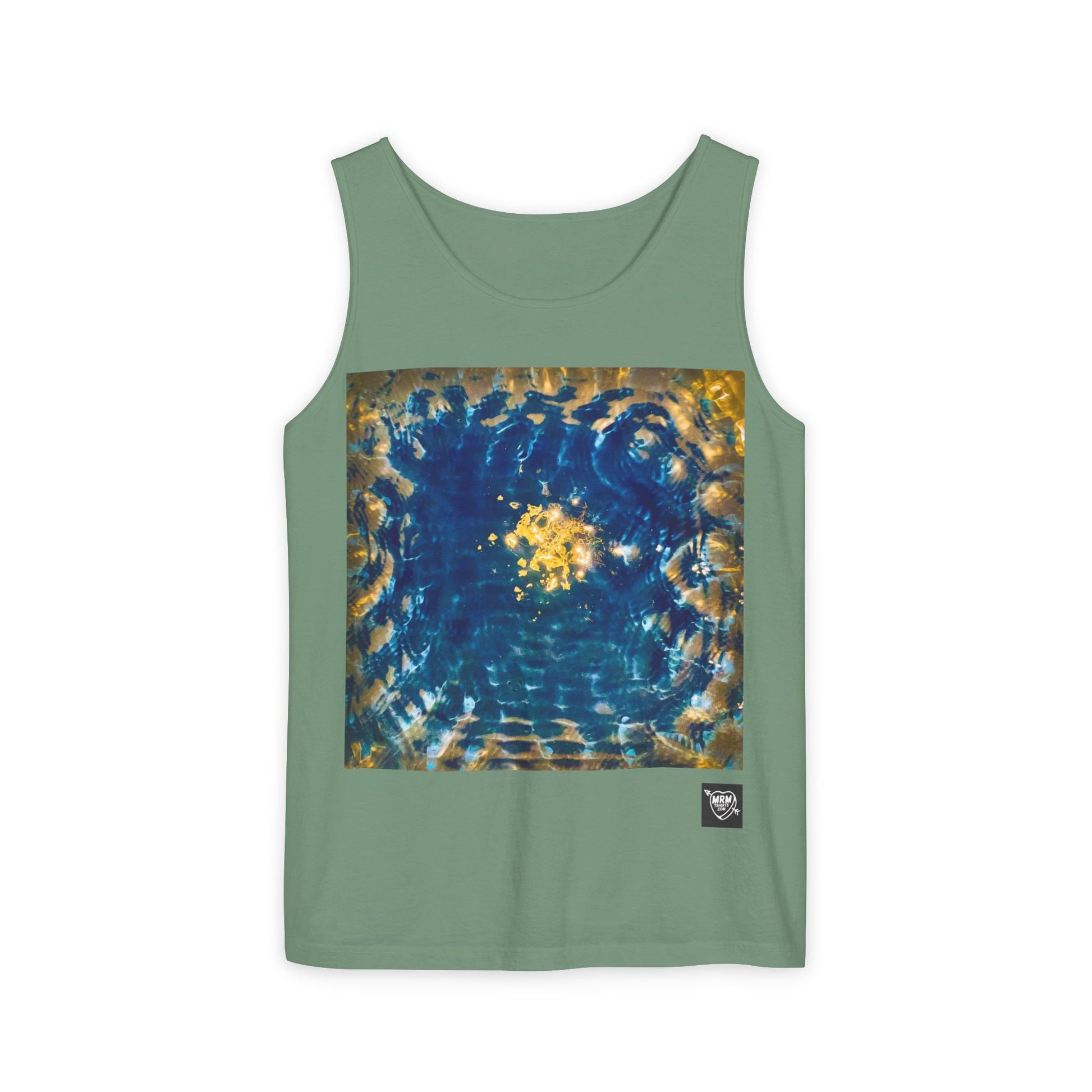 Tie-Dye Spiral water - 1 - Tank Top