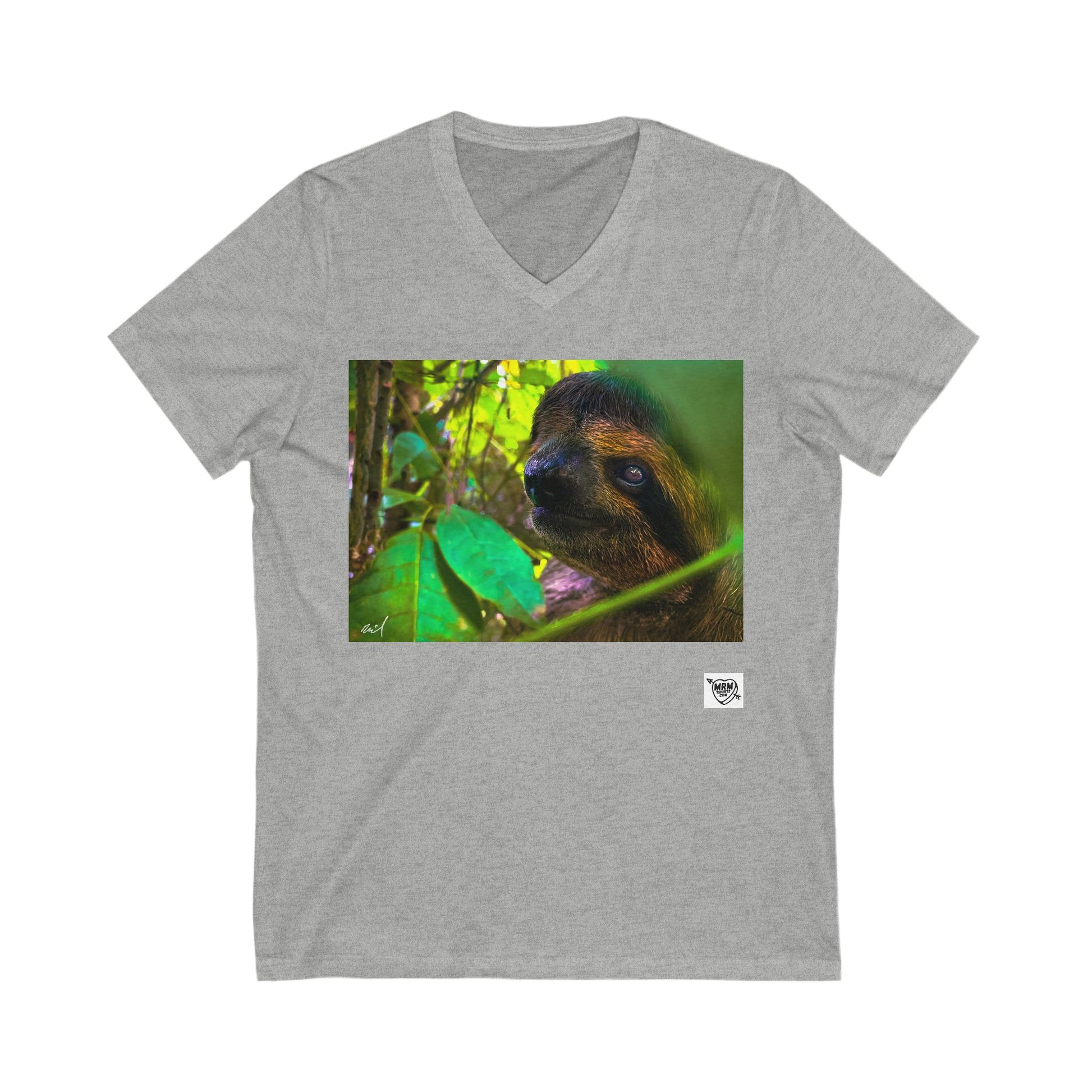 Costa Rica - Sloth - V-Neck