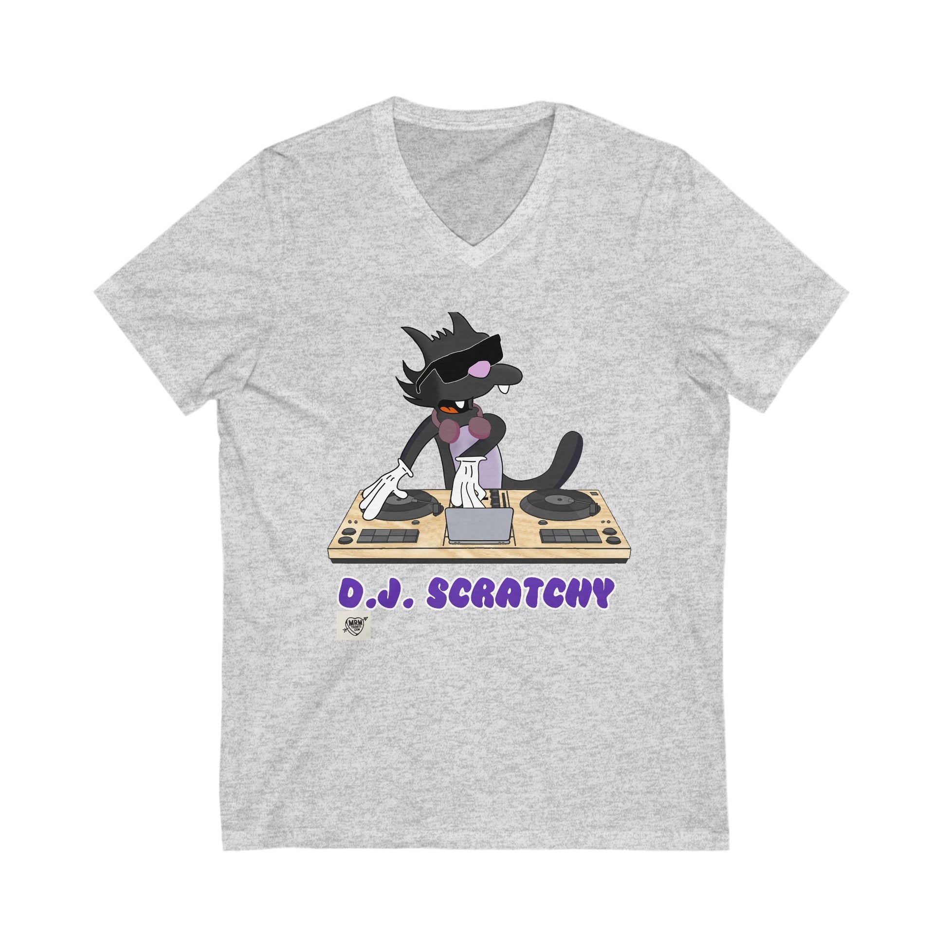 D. J. Scratchy - 1 - V-Neck