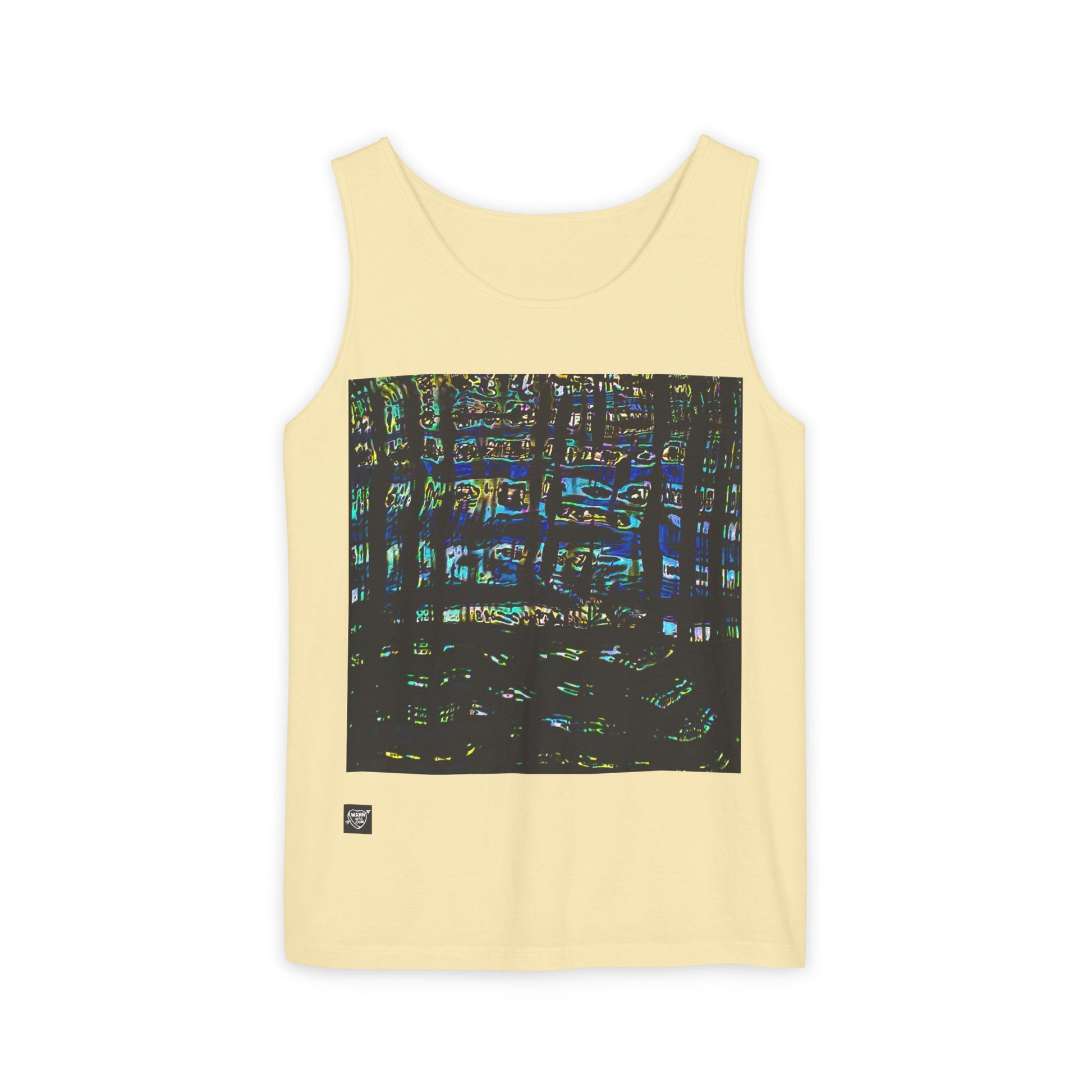 Iridescent Grid Abstract - Tank Top