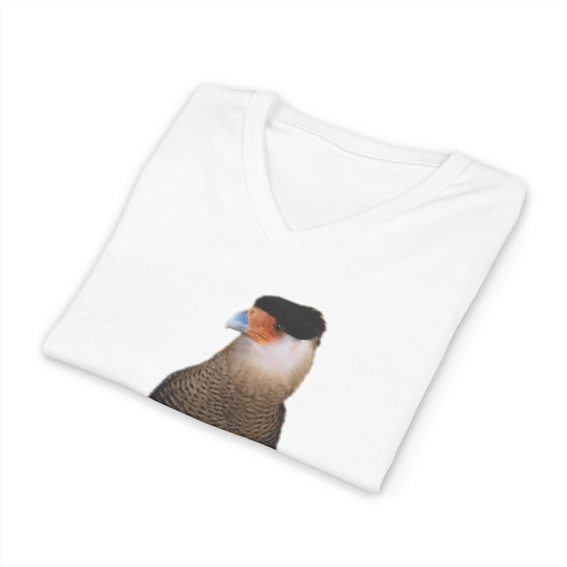 Crested Caracara Bird - 2 - V-Neck