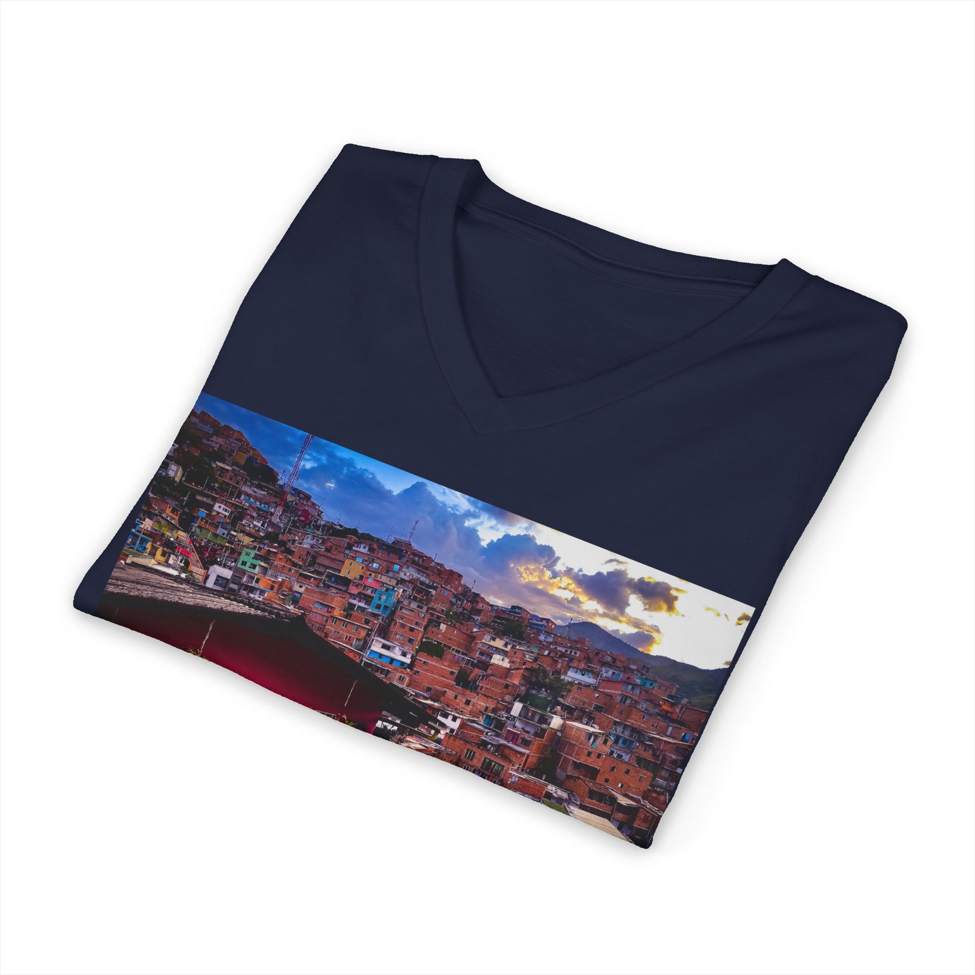 Colombian lady in Medellín - V-Neck