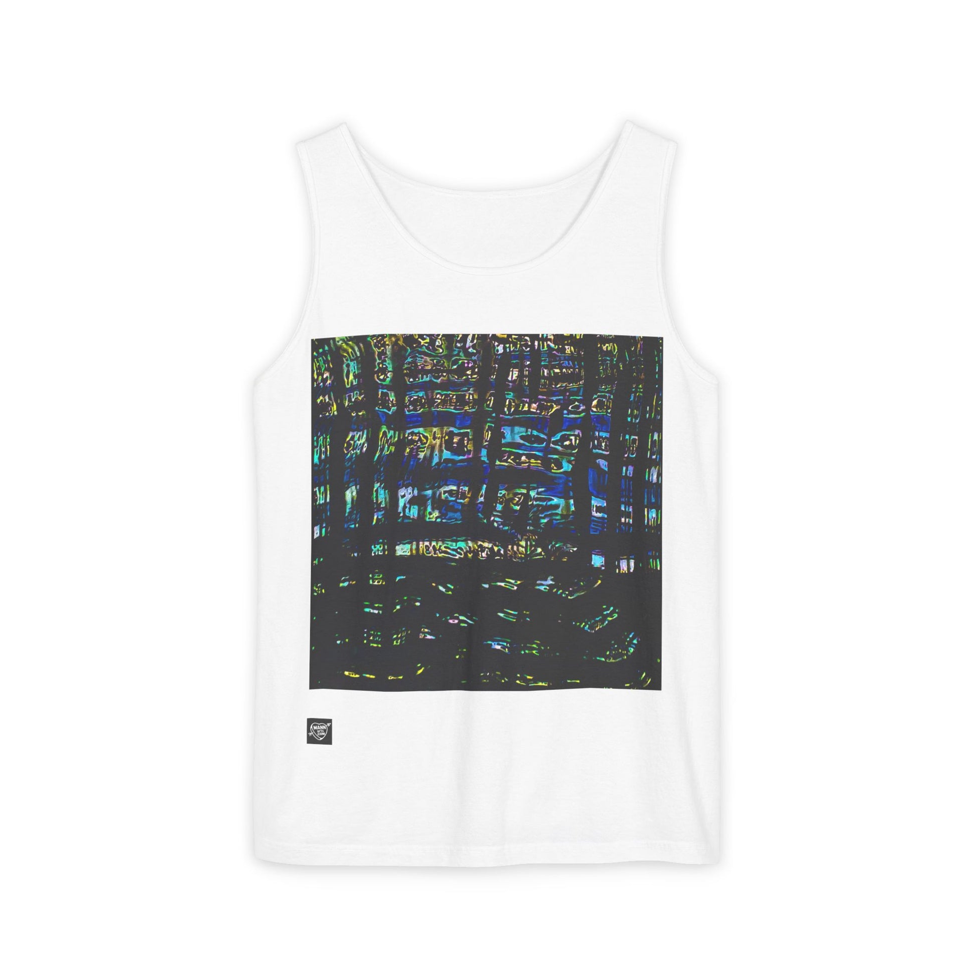 Iridescent Grid Abstract - Tank Top